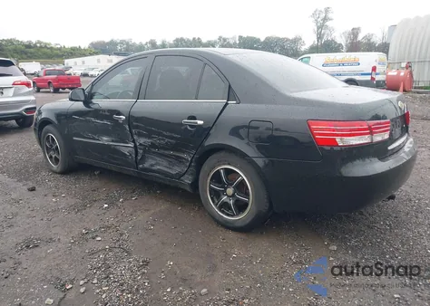 2007 Hyundai Sonata Gls из США, поврежденный, VIN 5NPET46C57H214484